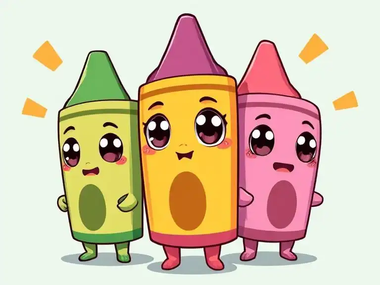 Konuşan Boya Kalemleri Masalı