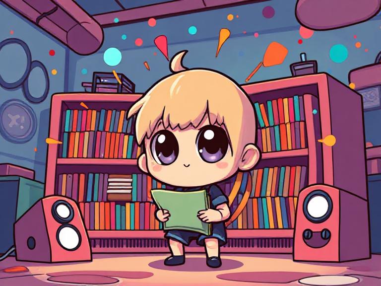 Dönen Kitaplıklar ve Seslerin Renkli Rüyası