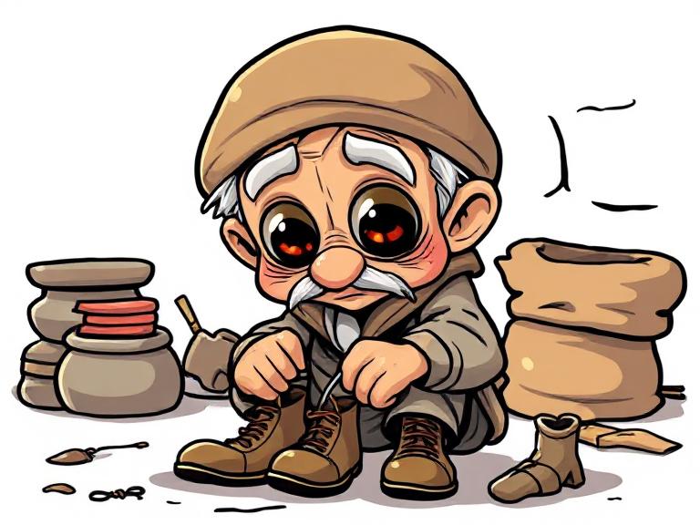 The Poor Shoemaker and the Elves