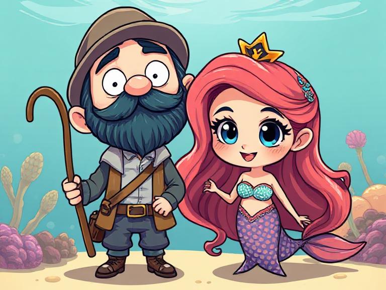 The Fisherman and the Mermaid