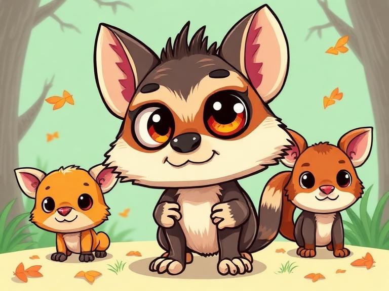 Orman Vergisinden Kaçan Dört Arkadaş