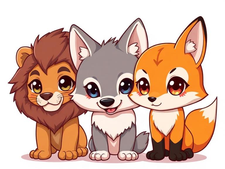 Aslan, Kurt ve Tilki