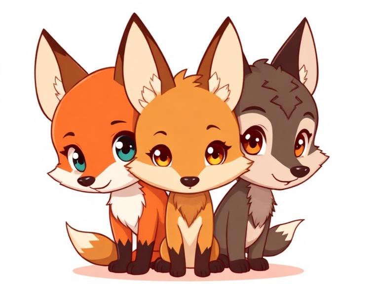 Tilki, Katır ve Kurt