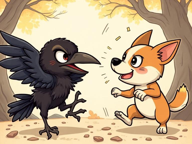 Karga ile Köpek