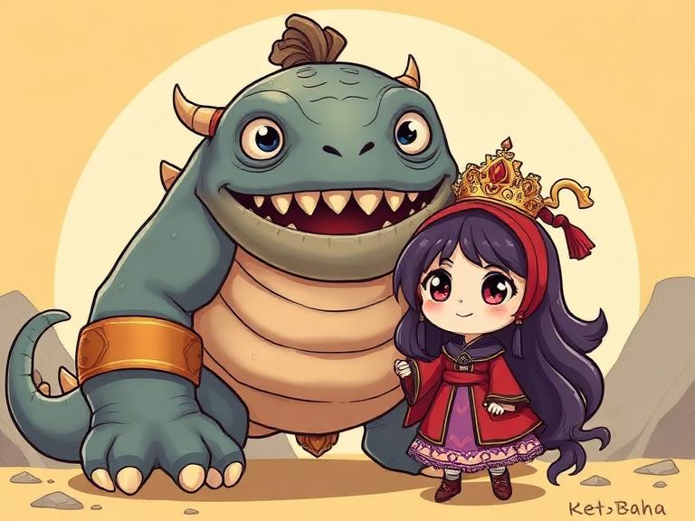 Dev ve Padişahın Küçük Kızı