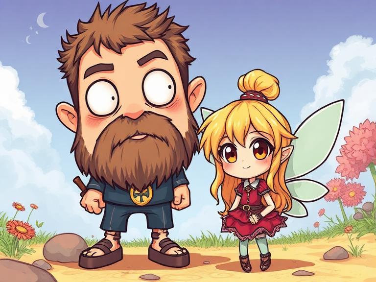 Dev ve Peri Kızı
