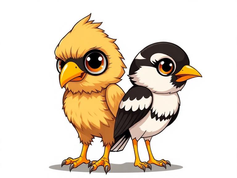 Altın Kartal ile Saksağan