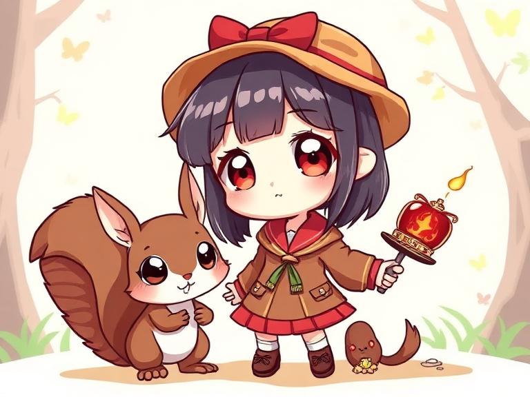 Ela ile Sihirli Sincap