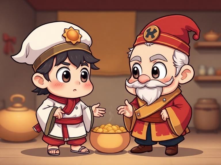 Bilge Aşçı ve Zengin Adamın Rüyası